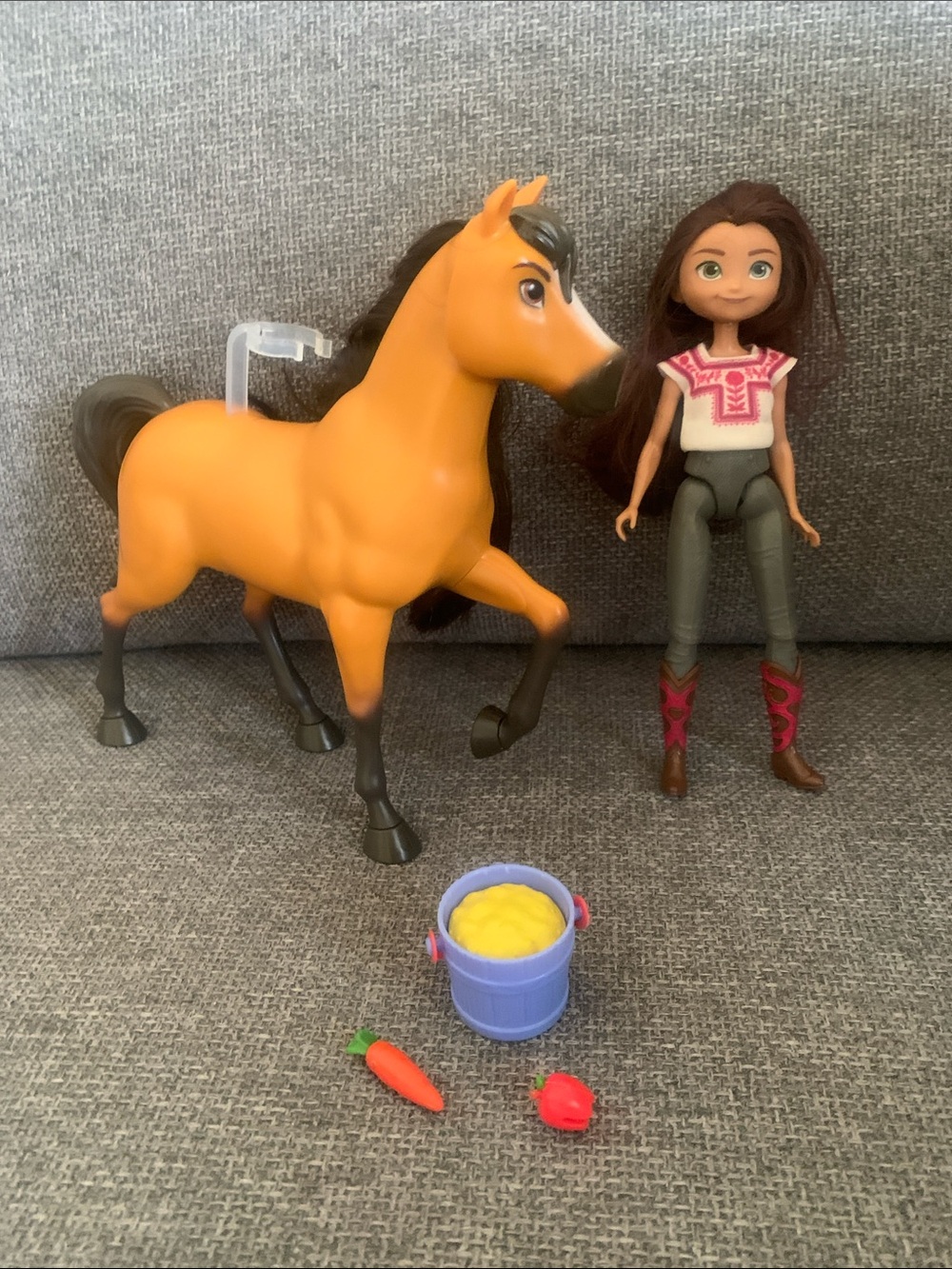 Lucky Prescott 8” Doll and Spirit Horse with Accessories